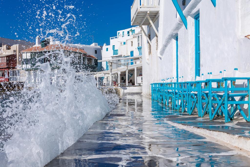 Villa Kampani Sea View Villa Mykonos Town Rom bilde