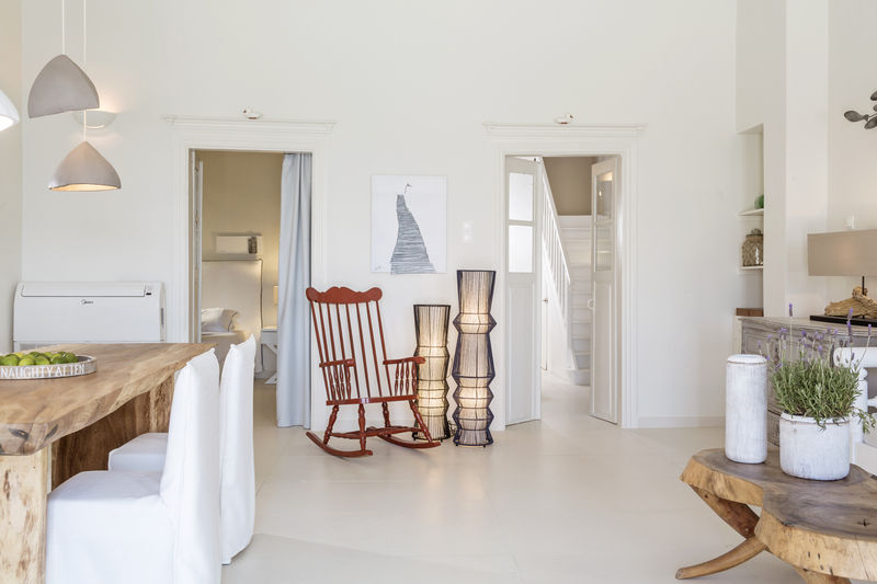 Villa Kampani Sea View Villa Mykonos Town Eksteriør bilde