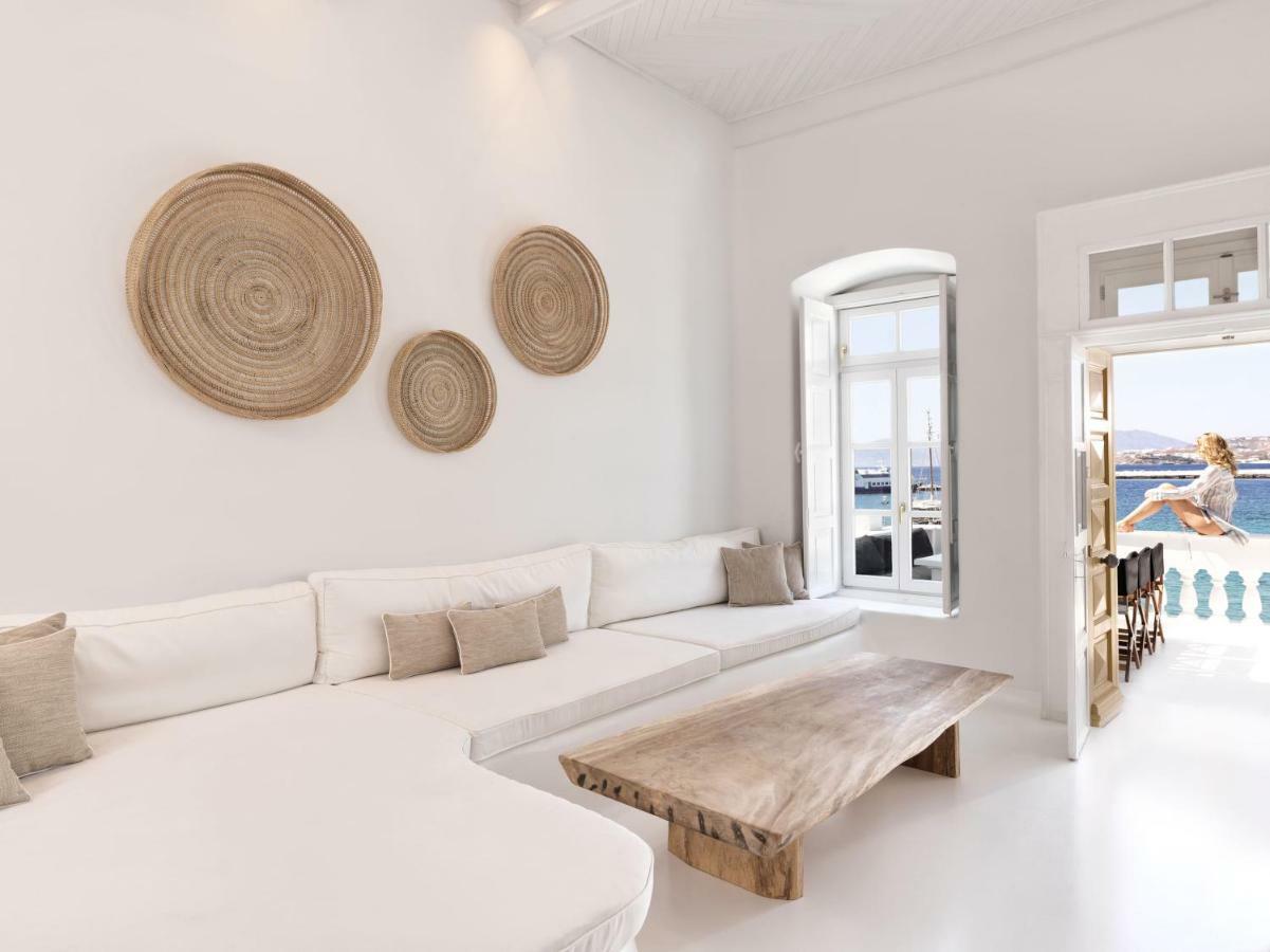Villa Kampani Sea View Villa Mykonos Town Eksteriør bilde