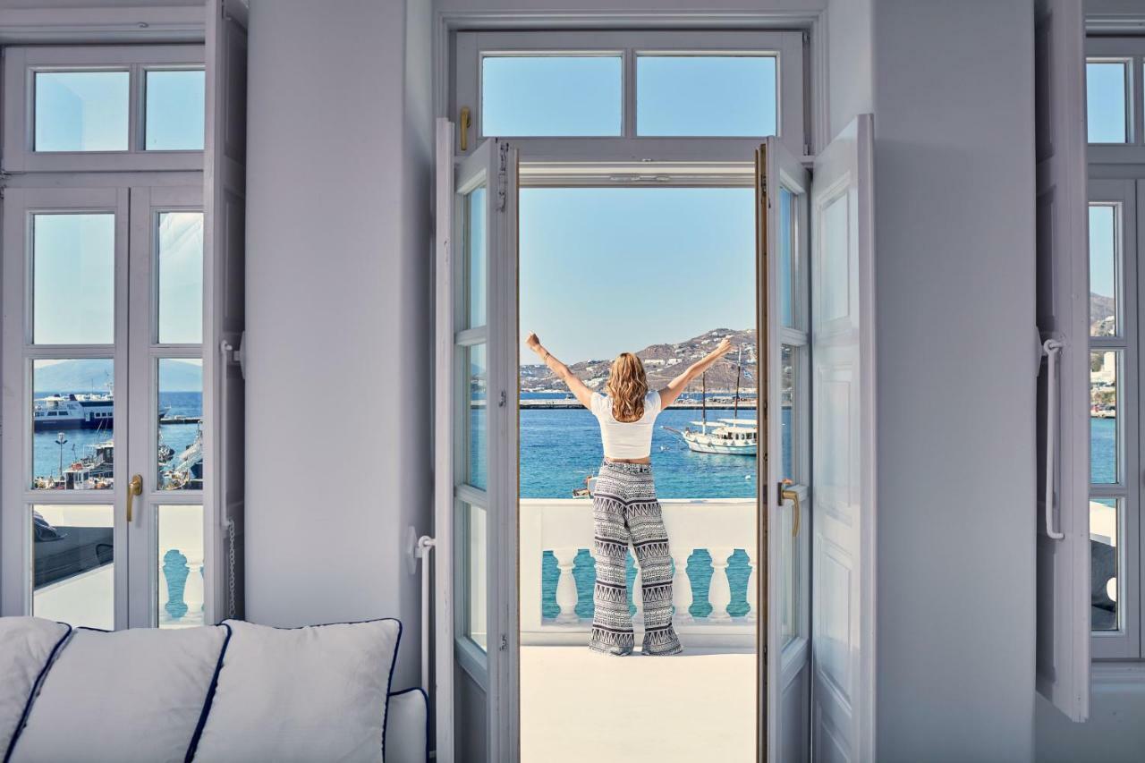 Villa Kampani Sea View Villa Mykonos Town Eksteriør bilde