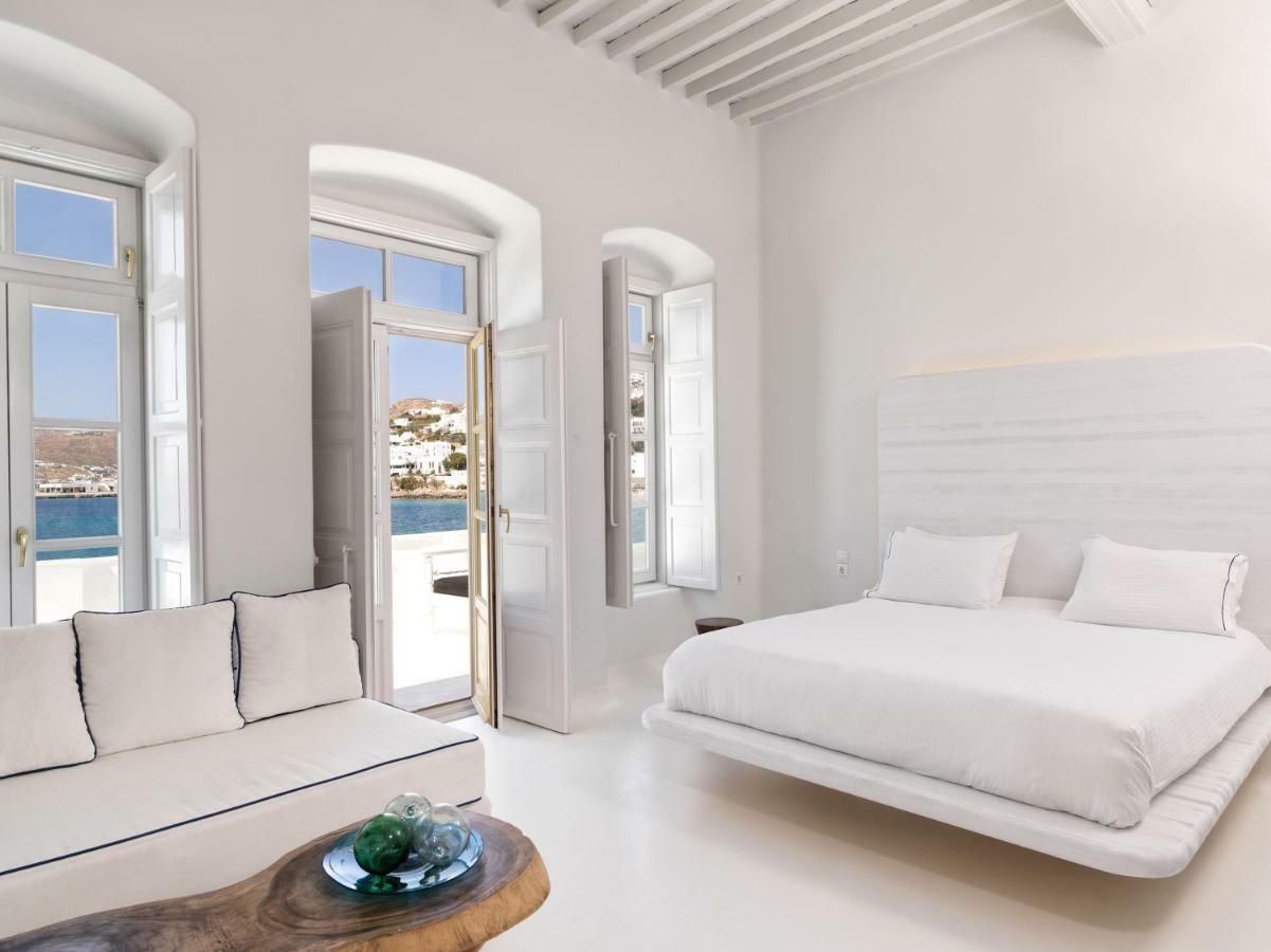 Villa Kampani Sea View Villa Mykonos Town Eksteriør bilde