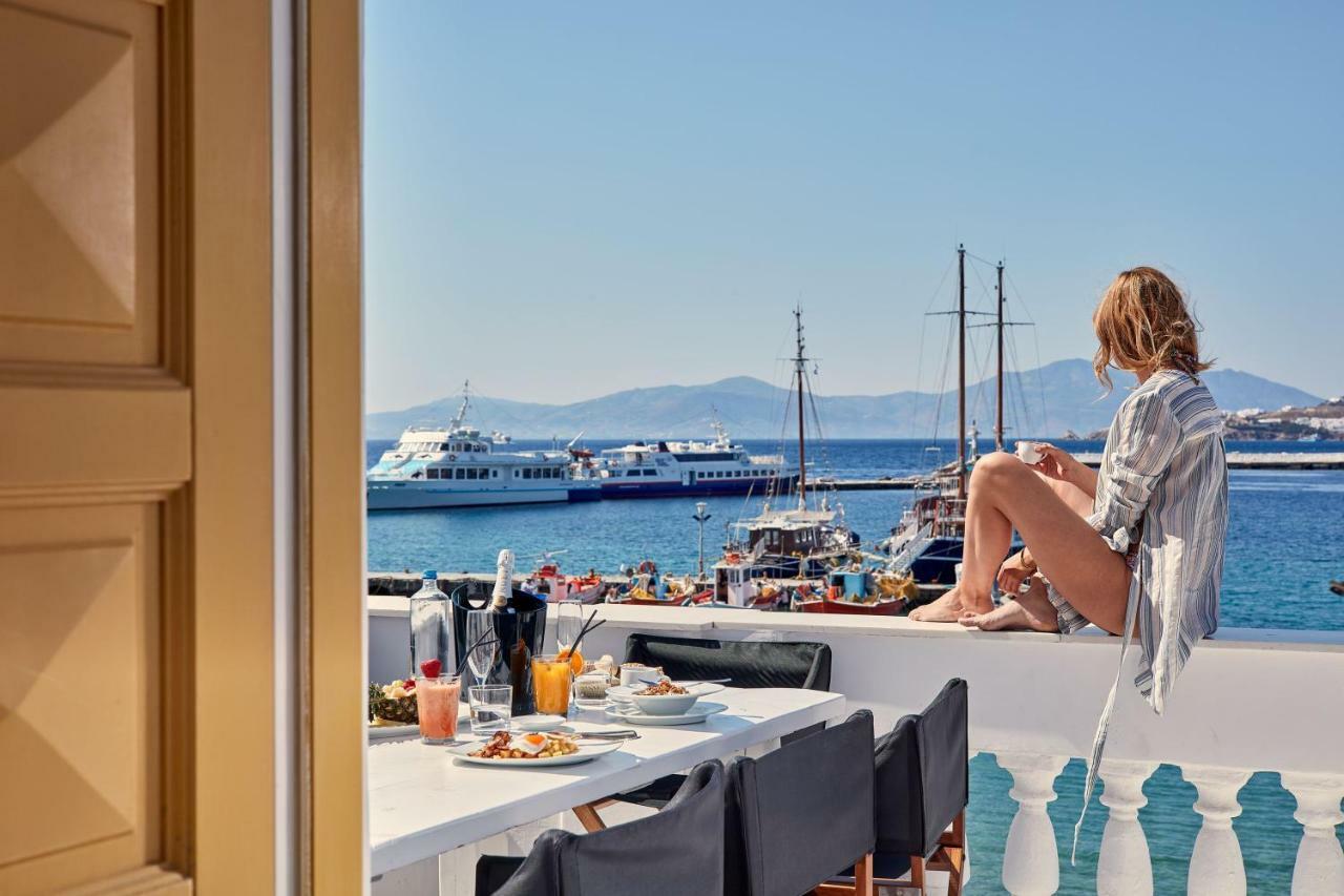 Villa Kampani Sea View Villa Mykonos Town Eksteriør bilde