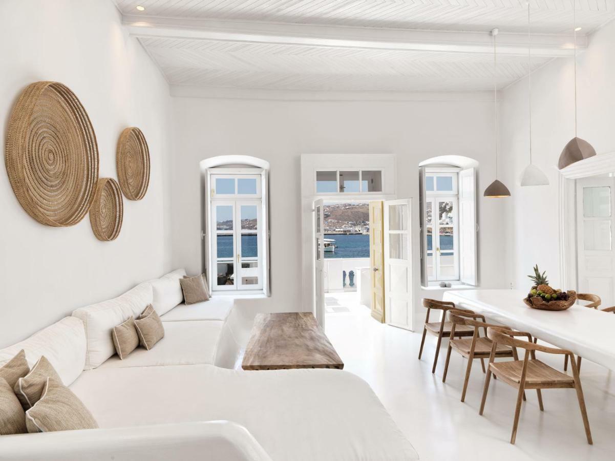 Villa Kampani Sea View Villa Mykonos Town Eksteriør bilde