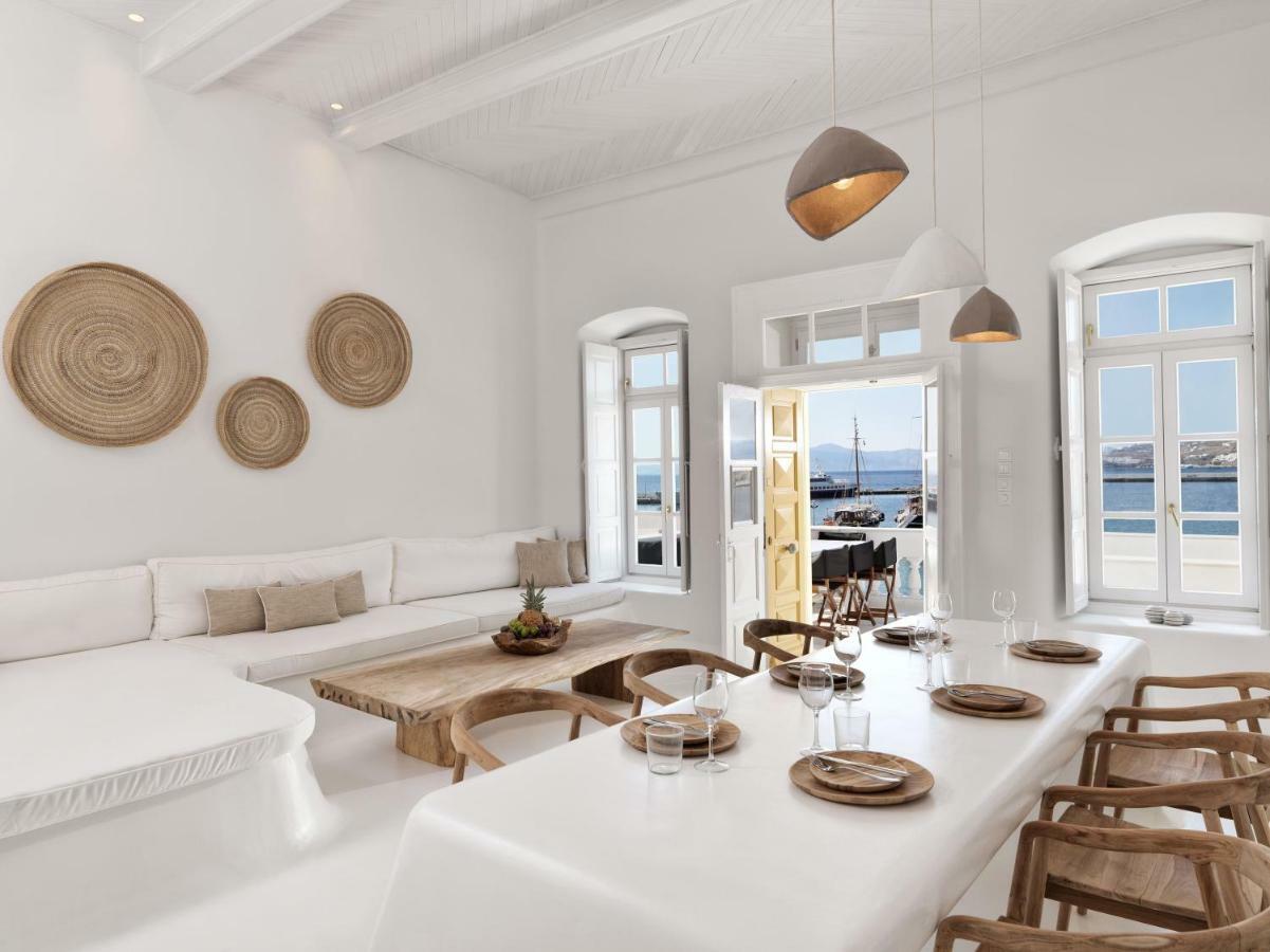Villa Kampani Sea View Villa Mykonos Town Eksteriør bilde